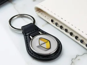 Renault Acrylic Keychain Stylish Minimal Luxury Look